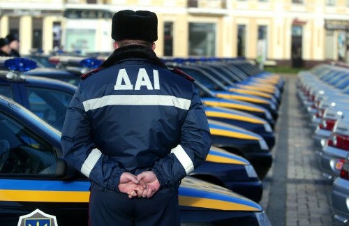Уманські даішники затримали авто, яке шукають в Києві