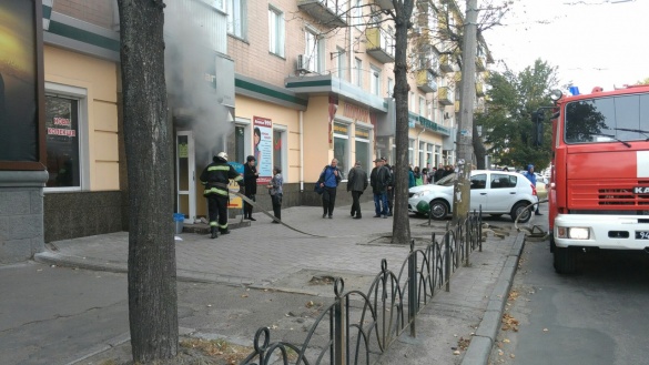 Рятувальники повідомили причину пожежі у центрі Черкас