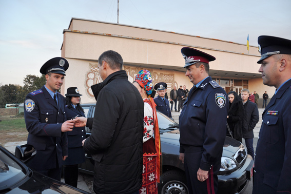 На Черкащині дільничні міліціонери отримали нові авто (ВІДЕО)