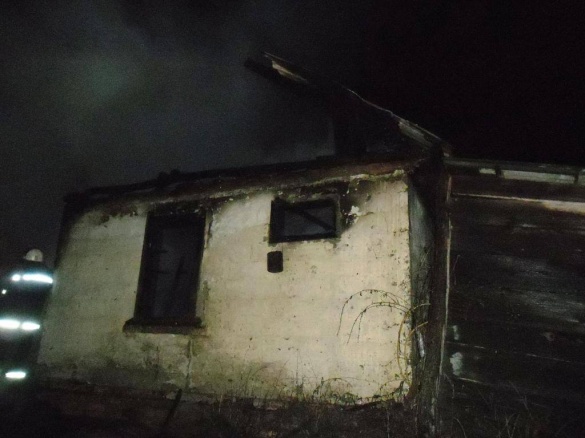 Пожежа на Черкащині: серед причин розглядають умисний підпал
