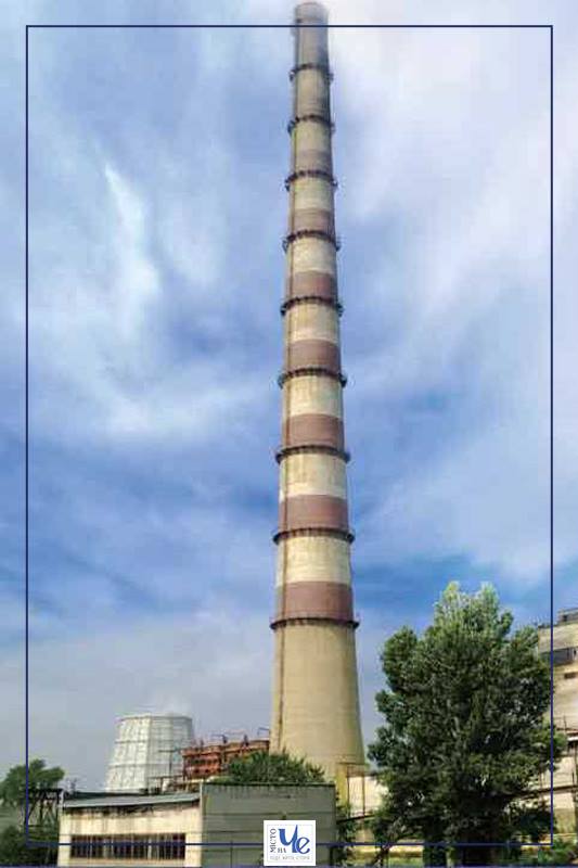 Труба черкаської ТЕЦ - одна з найвищих споруд у місті