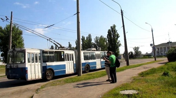 Чехів у Черкасах здивували старі тролейбуси