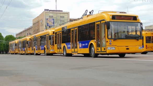 У Черкасах вже почали відстежувати рух тролейбусів у реальному часі