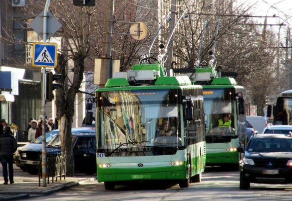 У трьох районах Черкас планують збудувати нові тролейбусні лінії