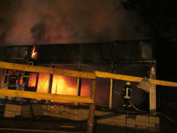 Черкаські рятувальники розповіли подробиці нічної пожежі у Соснівці