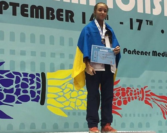 Дівчинка з Черкащини стала чемпіонкою світу