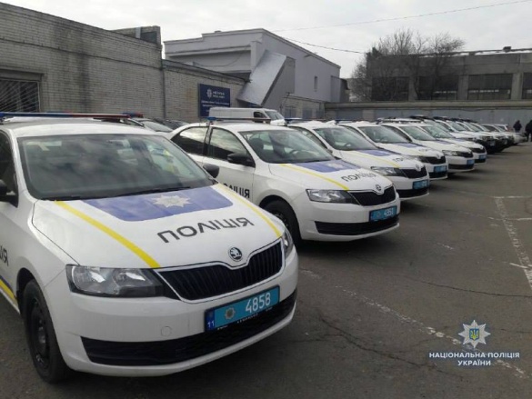 Черкаські поліцейські отримали нові службові автівки (ФОТО)
