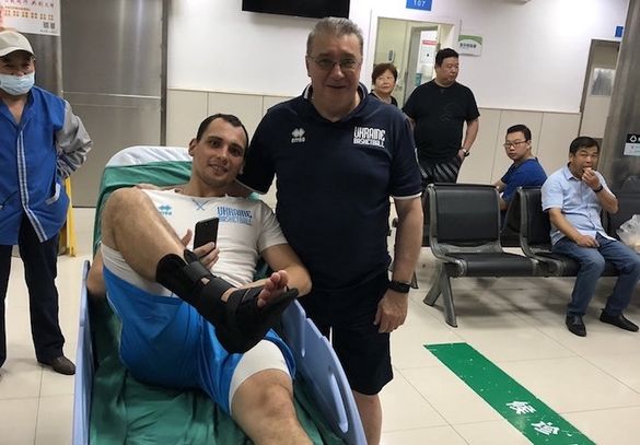 Черкаський баскетболіст травмувався у Китаї