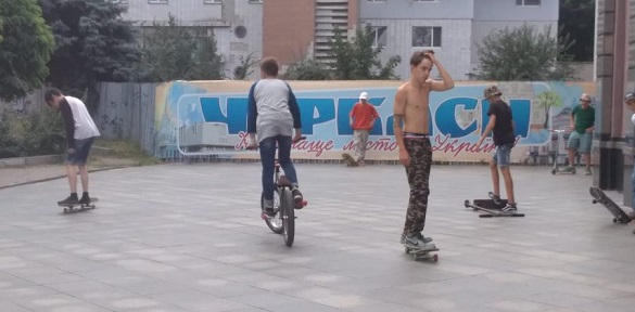 Черкаська молодь ініціює створення скейт-парку (ВІДЕО)