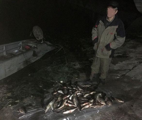 На Черкащині браконьєр наловив сітками риби на понад 10 тисяч гривень (ФОТО)