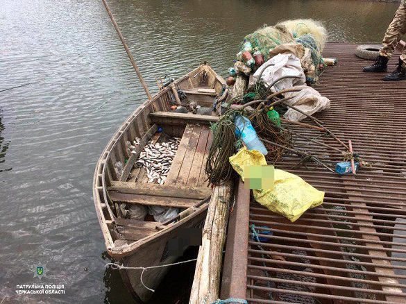 На Черкащині браконьєри наловили риби на майже 50 тисяч гривень (ФОТО)