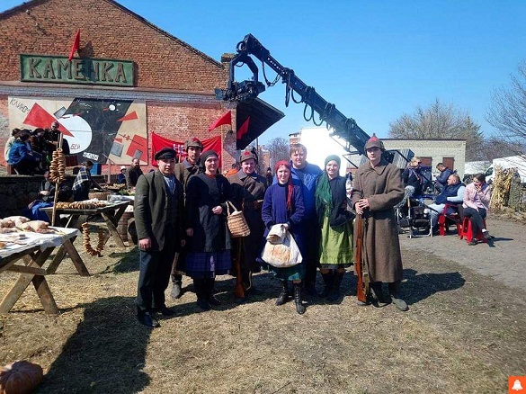На черкаській залізничній станції знімали фільм (ФОТО) На черкаській залізничній станції знімали фільм (ФОТО)