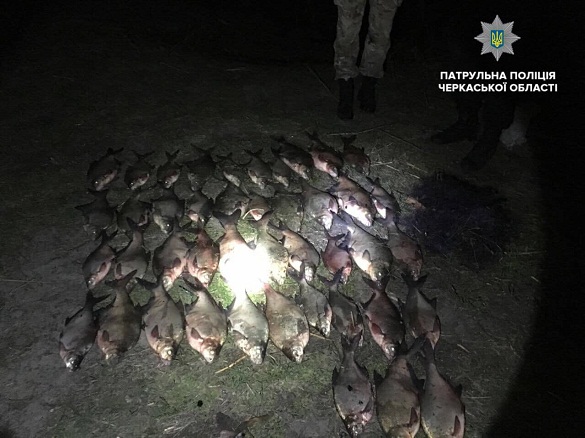 На Черкащині браконьєри наловили риби на понад 7 тисяч гривень
