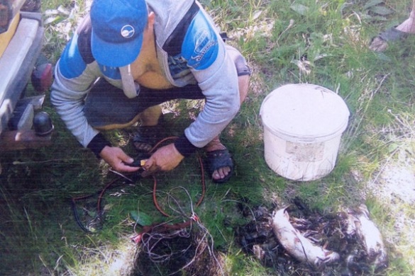 На Черкащині затримали браконьєрів, які ловили рибу саморобними знаряддями (ФОТО)
