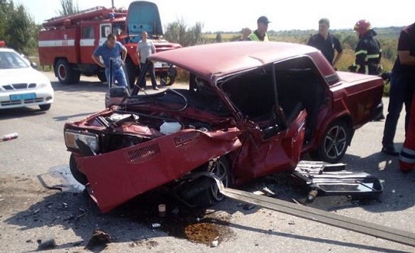На Черкащині не розминулися вантажівка з легковиком: є постраждалі
