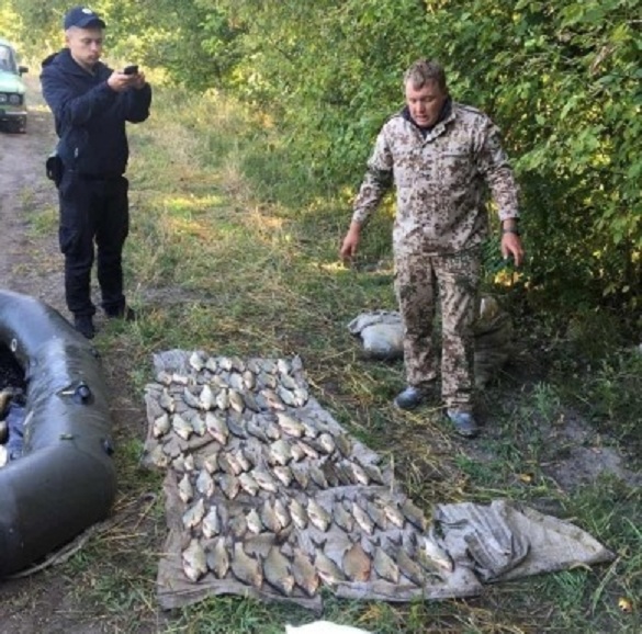 На Черкащині браконьєр наловив риби на більш ніж 50 тисяч гривень