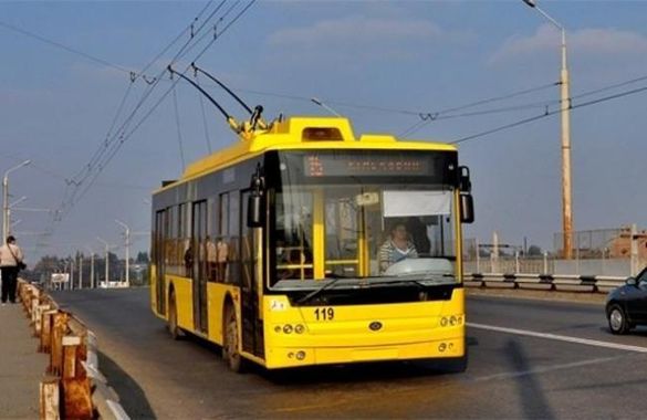 У Черкасах деякі тролейбуси змінять свій рух
