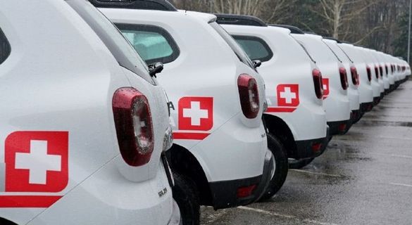 Понад півсотні автомобілів отримають новозбудовані амбулаторії Черкащини