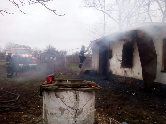 На Черкащині у пожежі загинув чоловік (ФОТО)