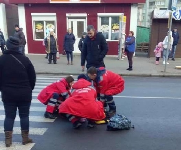 На пішохідному переході у Черкасах збили 11-річну дівчинку (ФОТО)