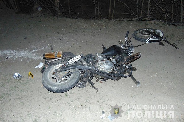 Страшна аварія на Звенигородщині: від удару скутеристу відірвало ногу (ФОТО)