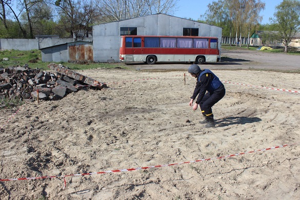 У Черкасах виявили вибухонебезпечний снаряд (ФОТО)