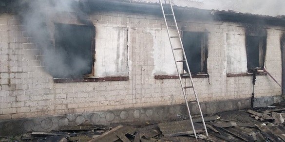Через коротке замикання електрики на Черкащині горіло два будинки (ФОТО)