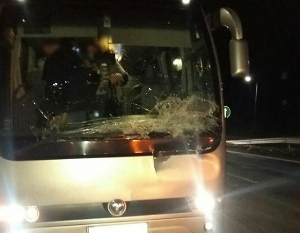 Водій автобусу на Черкащині насмерть збив двох пішоходів (ФОТО)