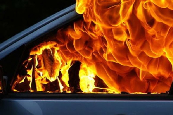 У Черкаській області загорівся автомобіль