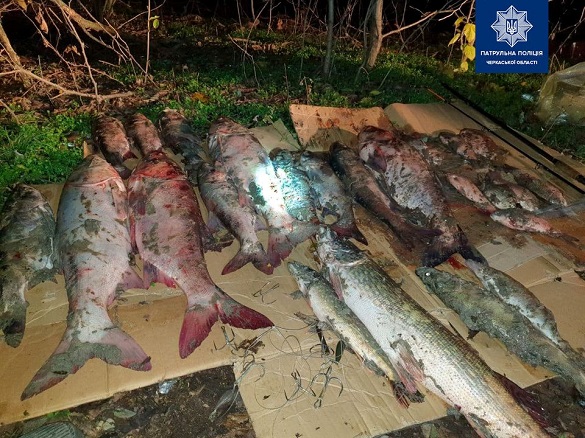На Черкащині затримали чоловіка, який наловив рибу із орендованої водойми