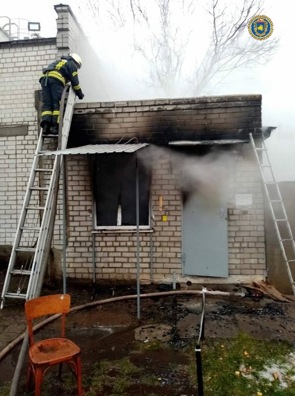 У Черкасах сталася пожежа на підприємстві (ФОТО)