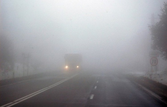 Завтра в Черкаській області прогнозують туман та ожеледицю
