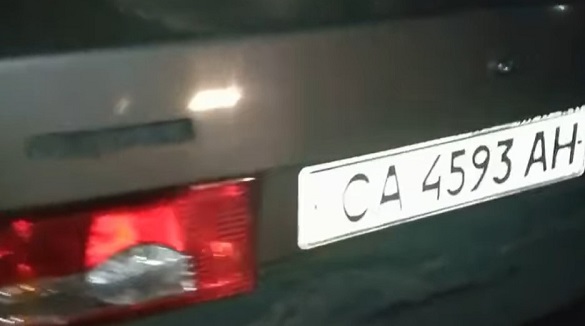 На Київщині знайшли черкаський автомобіль, що перебуває у розшуку (ВІДЕО)