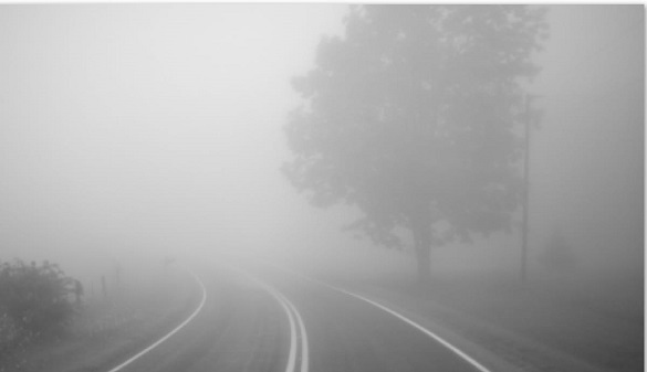 Черкаси в тумані: до кінця доби прогнозують погану видимість
