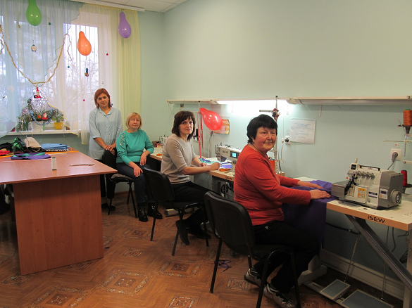 У будинку-інтернаті на Черкащині оновили швейну майстерню
