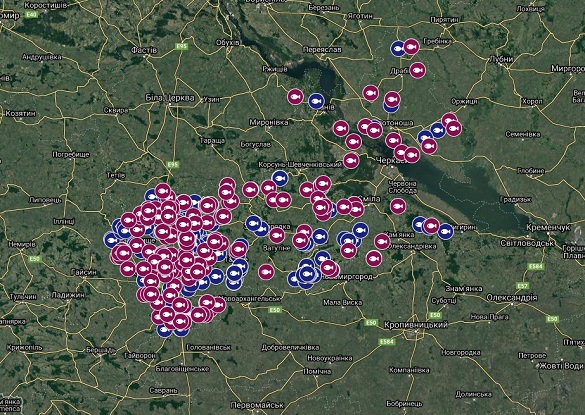 Понад 300 водних об’єктів Черкащини тепер є на інтерактивній карті