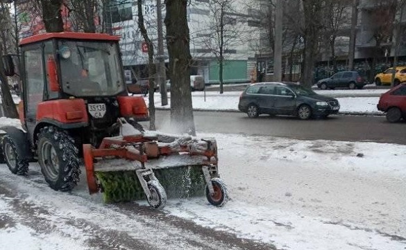 Колапсу через негоду в Черкасах не буде: в місті забезпечать прибирання та очищення доріг
