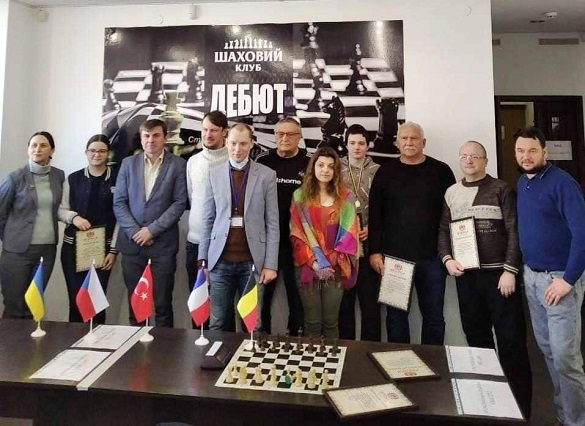 У Черкасах відбувся перший міжнародний турнір із шахів
