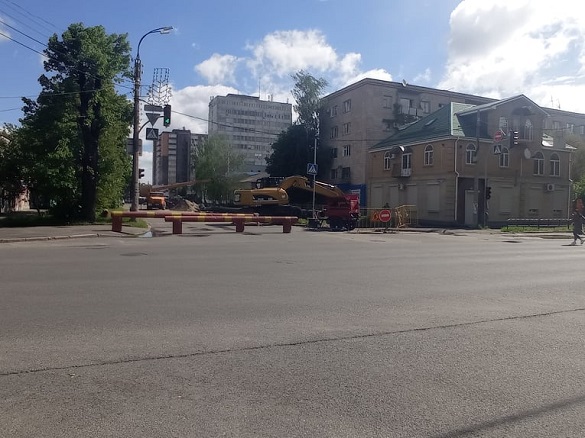 Завершується перший етап реконструкції тепломережі по одній з вулиць Черкас