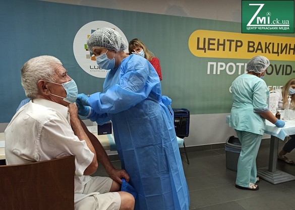 У Черкаській області розпочинається п'ятий етап вакцинації 