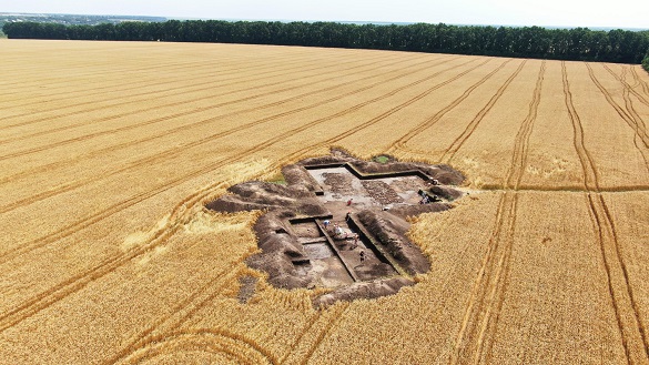 Потужна злива затопила місце археологічних розкопок на Черкащині