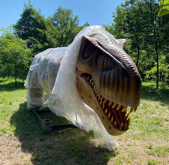Парк динозаврів у Черкасах відкриють вже цієї суботи