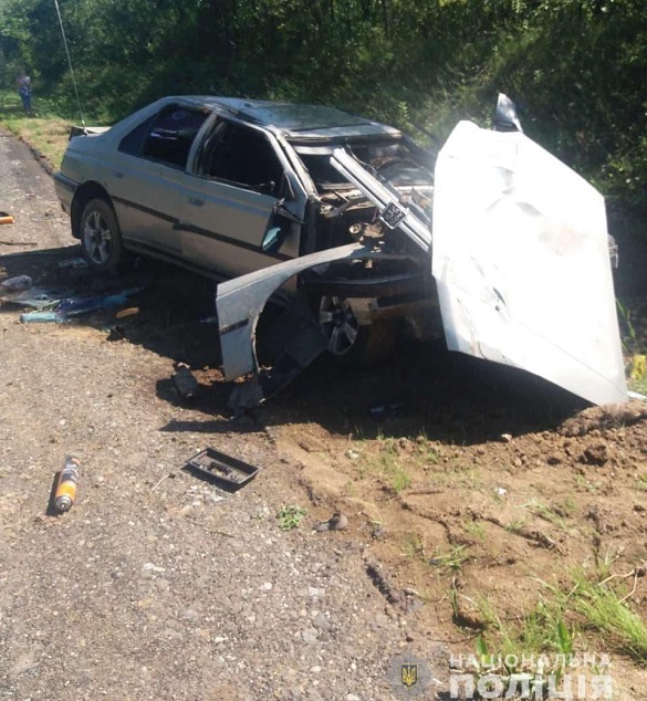 У Черкаській області затримали чоловіка, який викрав авто та скоїв аварію