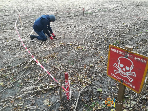 На Черкащині рятувальники знищили гранату часів минулих війн
