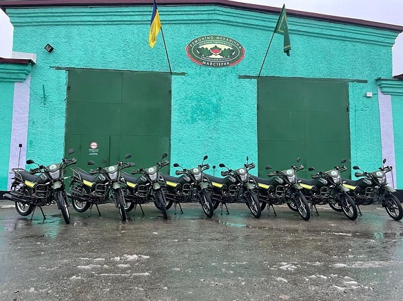Для лісівників Черкащини закупили нові мотоцикли