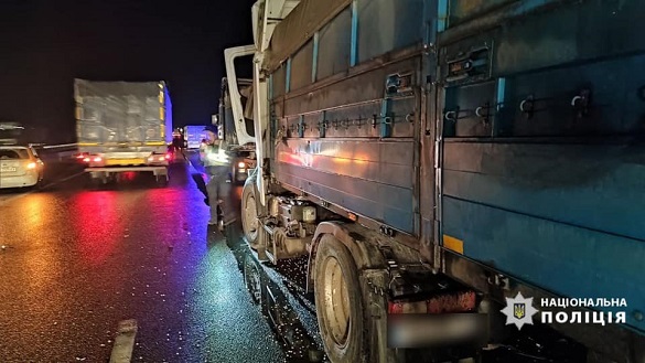 На Черкащині сталася аварія: зіштовхнулися чотири автомобілі (ФОТО)