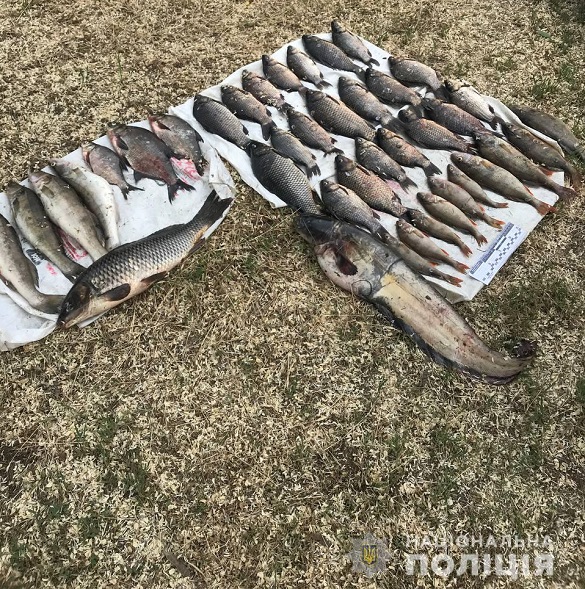 На Черкащині виявили двох рибалок-браконьєрів (ФОТО)