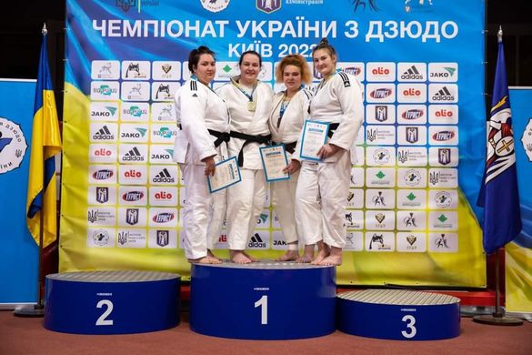 Черкаська дзюдоїстка стала срібною призеркою чемпіонату України