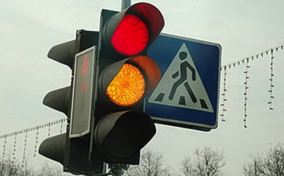 Задля безпеки: в Черкасах просять встановити світлодіодні світлофори 