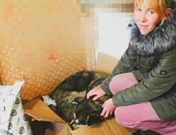 У Золотоноші від холодної смерті врятували собаку та її цуценят (ФОТО)